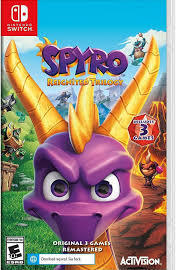   Spyro Regined Trilogy (Switch, английская версия) - PS5  PS4  КОНСОЛИ  ИГРЫ ГЕЙМПАДЫ СОФТ  ПО