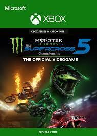 Monster Energy Supercross - The Official Videogame 5 (Xbox Series X - Xbox One, английская версия) - PS5  PS4  КОНСОЛИ  ИГРЫ ГЕЙМПАДЫ СОФТ  ПО