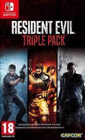   Resident Evil Triple Pack (Switch, английская версия) - PS5  PS4  КОНСОЛИ  ИГРЫ ГЕЙМПАДЫ СОФТ  ПО